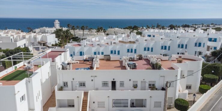 Penthouse met dakterras in toplocatie in Mojácar Playa